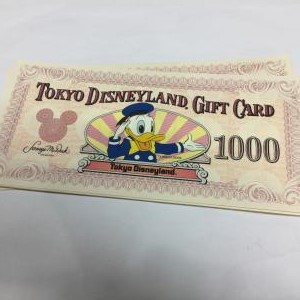 ディズニー ギフトカード 1000円 商品券 金券 株主優待券 切手 等高価買取 亀戸店 紀伊国屋