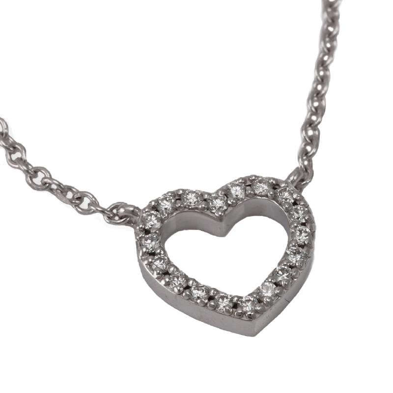 TIFFANY & CO_Metro heart necklace