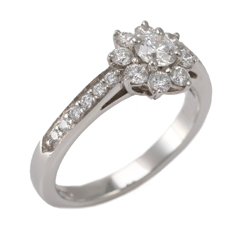 TIFFANY & CO_Flora diamond ring