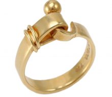 TIFFANY & CO.Hook and eye ring