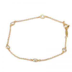 TIFFANY & CO.5 Diamond By The Yard Bracelet