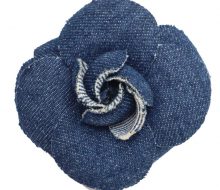 CH_Camellia denim brooch