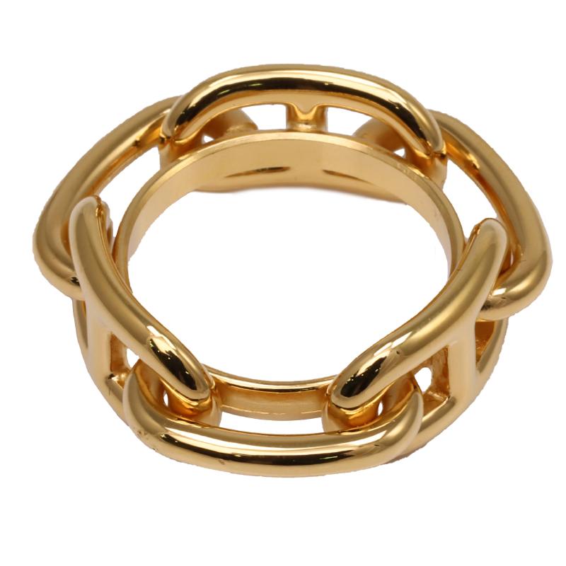 Hermes Cherne Dunkle scarf ring