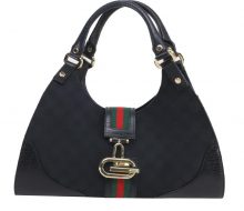 GUCCI GG canvas semi-shoulder bag