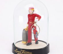 Louis Vuitton Novelty Page Boy Glass Dome