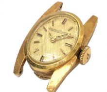 Jaeger-LeCoultre Manual winding K18 Oval type ladies watch