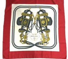 Hermes Calle BRIDES de GALA Silk Scarf