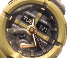 Casio G-SHOCK punching pattern series quartz men's watch