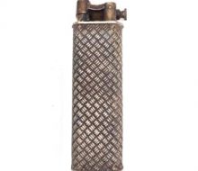 Dunhill gas lighter silver