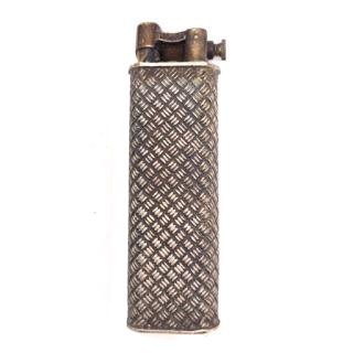 Dunhill gas lighter silver