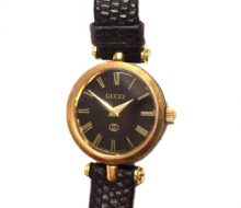 Gucci Quartz Ladies Watch Black Dial