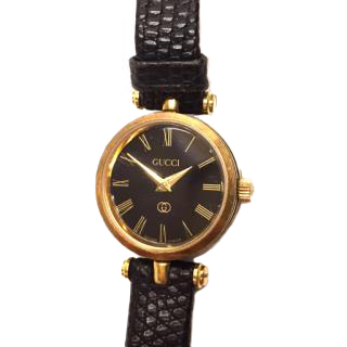 Gucci Quartz Ladies Watch Black Dial