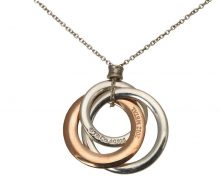 Tiffany SV925 interlocking circle pendant