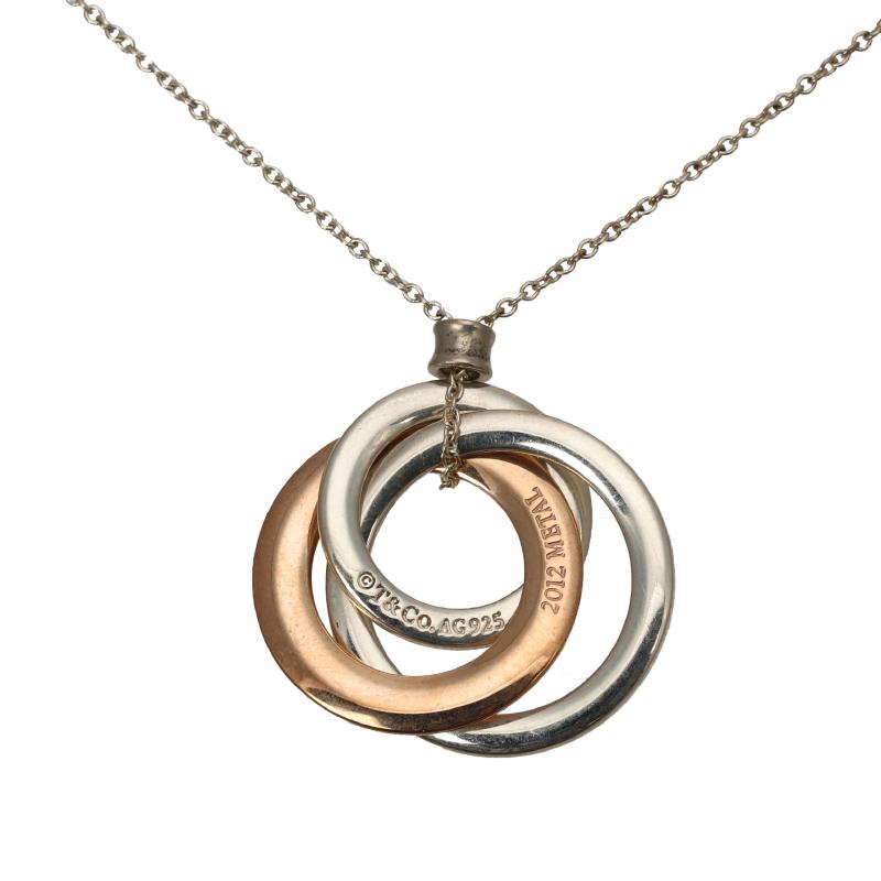 Tiffany SV925 interlocking circle pendant