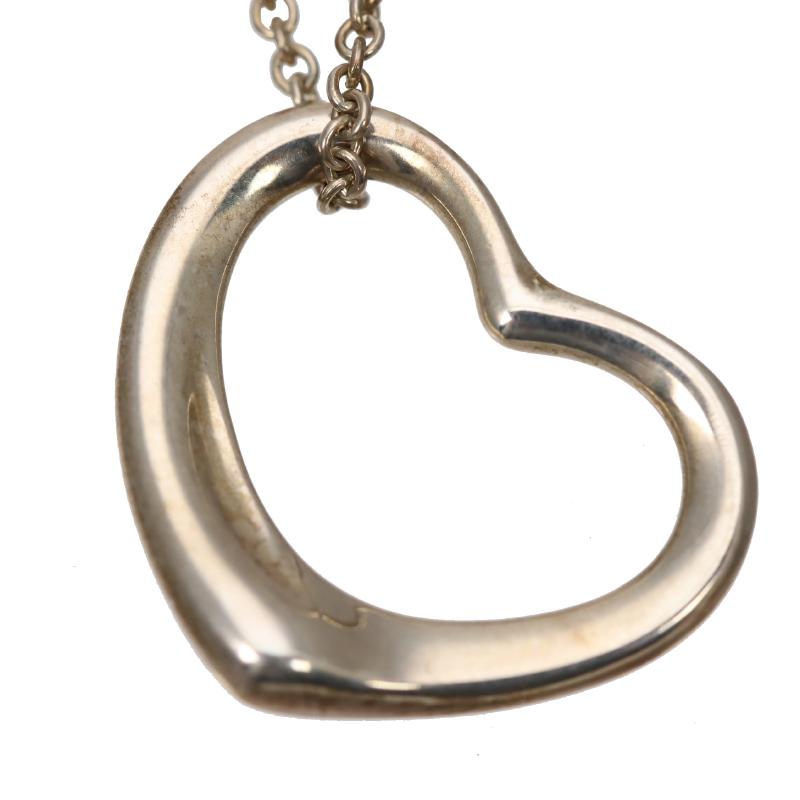 Tiffany SV925 open heart necklace