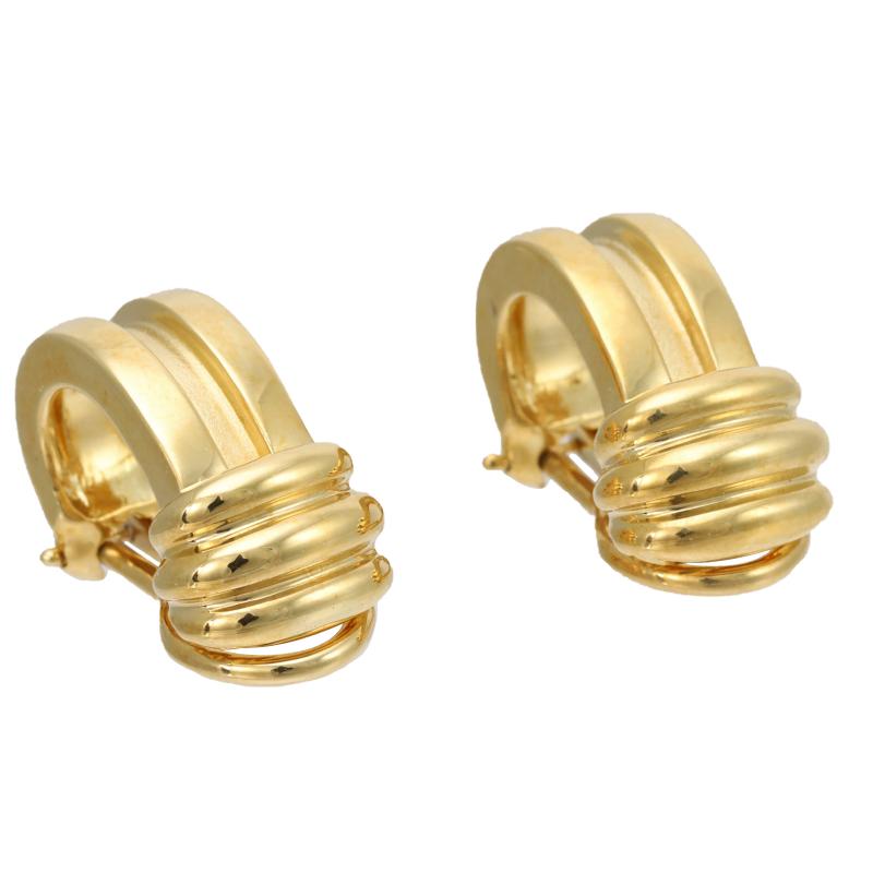 Tiffany K18 earrings