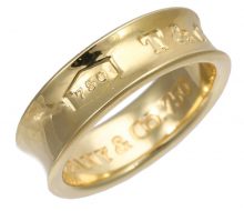 Tiffany K18 ring