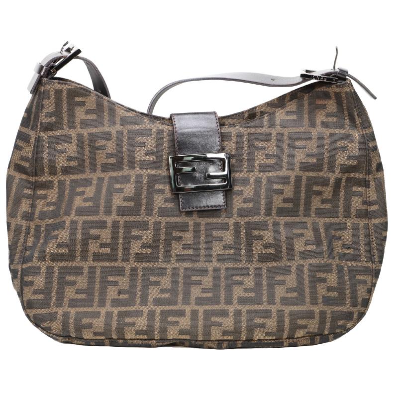 Fendi Zucca One Shoulder Bag