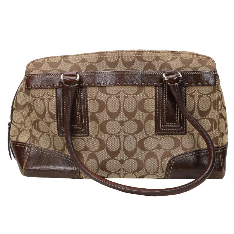 Coach Signature Semi Shoulder Bag