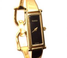 Gucci 1500L Quartz Ladies Black Dial Wrist Watch