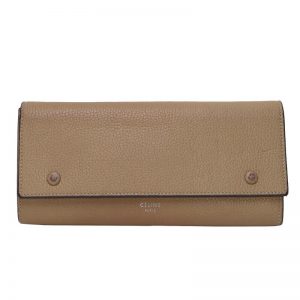 Celine leather fold wallet