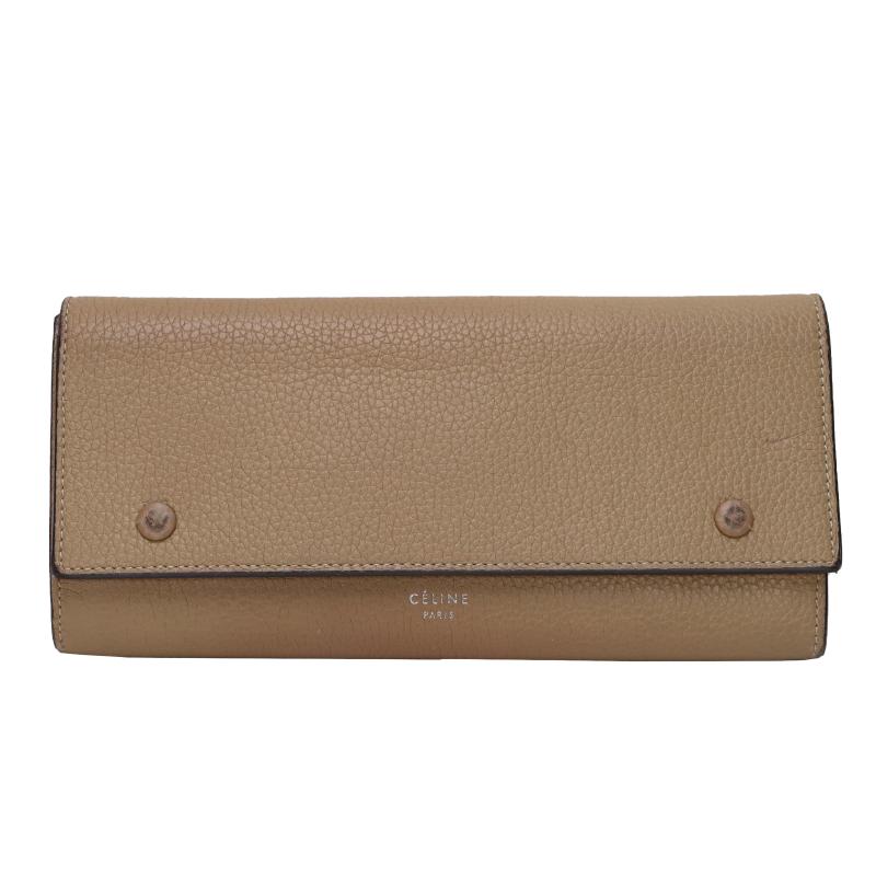 Celine leather fold wallet