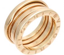 Bvlgari Bzero1 ring K18PG