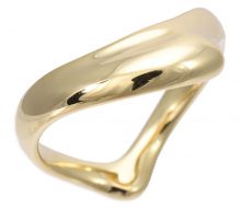 Tiffany K18 Curved Ring