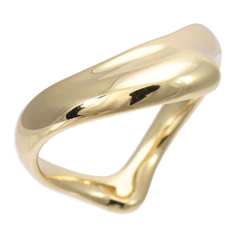 Tiffany K18 Curved Ring