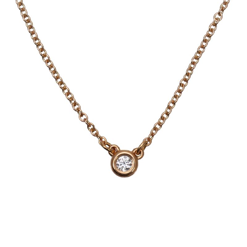 Tiffany By The Yard Diamond Necklace K18