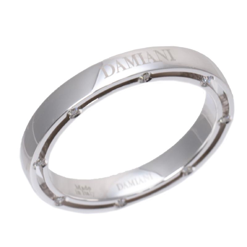 Damiani D side 16PcD ring K18WG