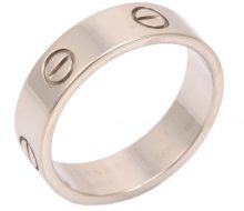 Cartier Love Ring K18WG