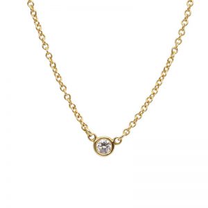 Tiffany by the yard diamond necklace