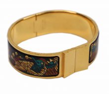 Hermes Cloisonne Bangle