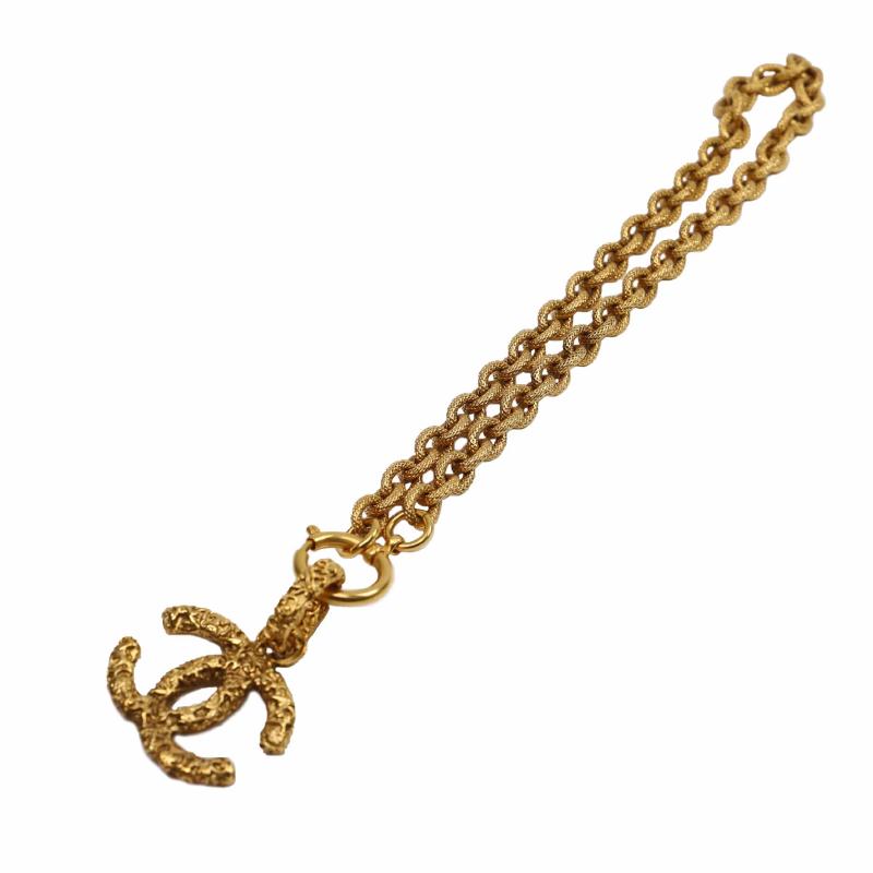 Chanel logo necklace