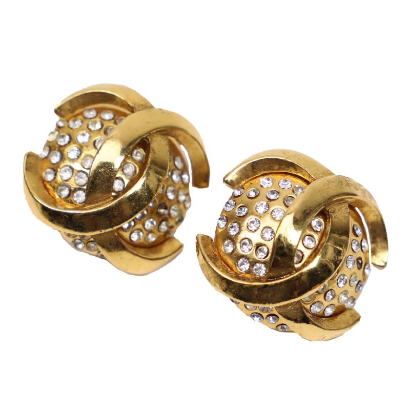 Chanel Coco Mark Stone Earrings