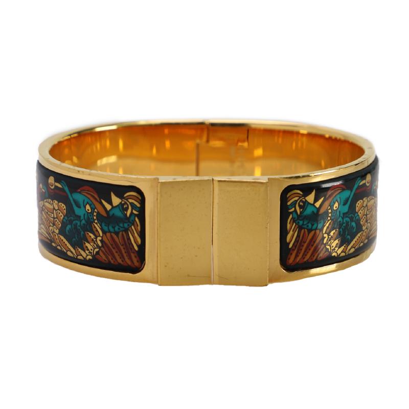 Hermes Cloisonne Bangle