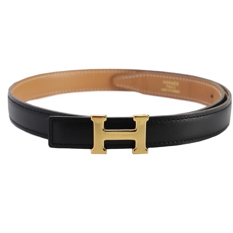 Hermes Constance H Belt Gold