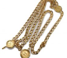 Chanel chain belt