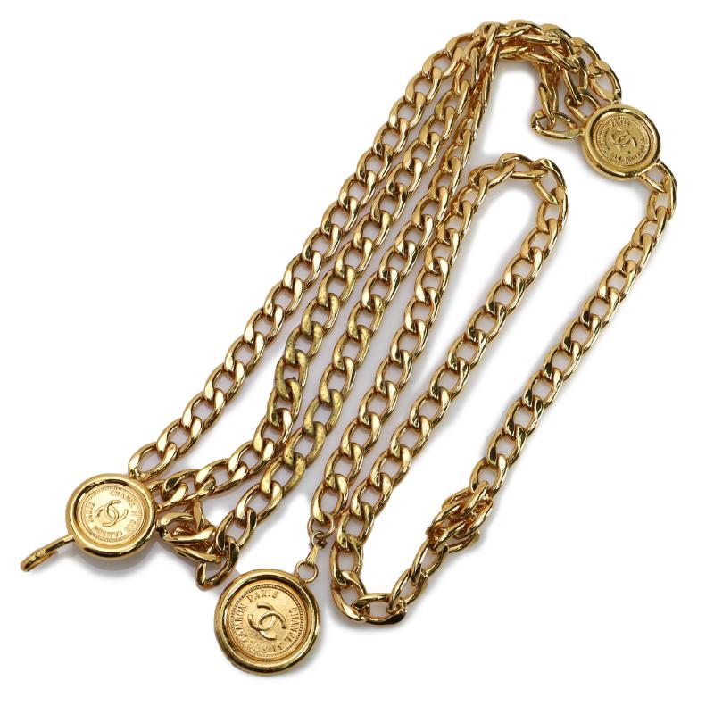 Chanel chain belt