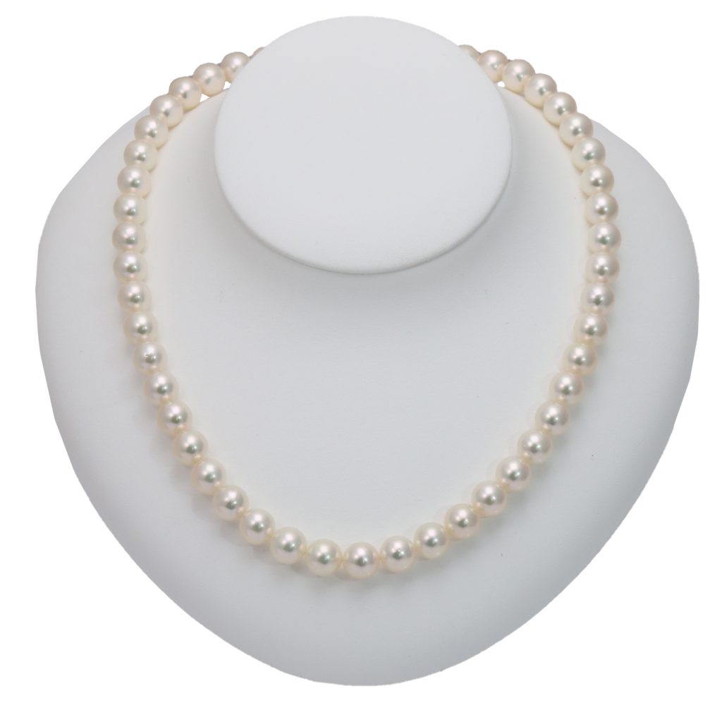 Hanadama Pearl Necklace 44 cm