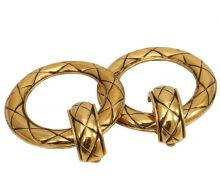 Chanel Matrasse Swing Loop 2WAY Earrings