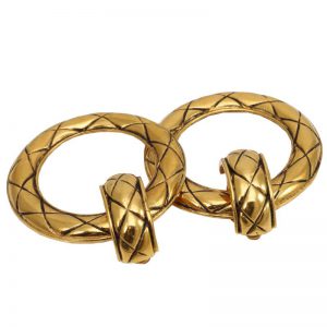 Chanel Matrasse Swing Loop 2WAY Earrings