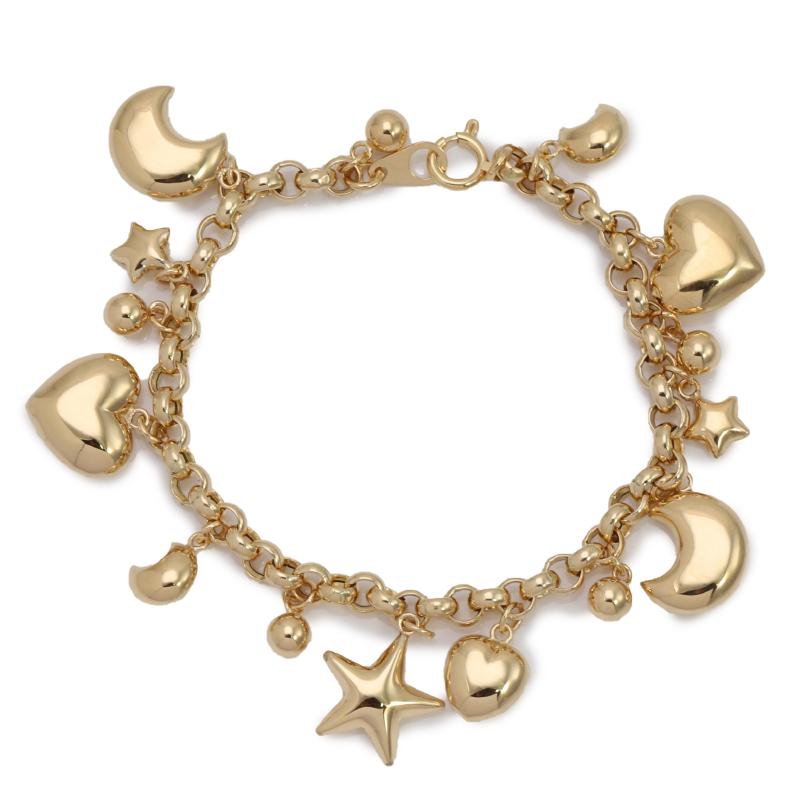 Charm bracelet K18