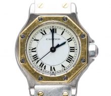 Cartier Santos Octagon Ladies Self-winding