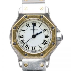 Cartier Santos Octagon Ladies Self-winding