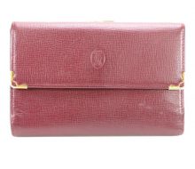 Cartier mast tri-fold purse