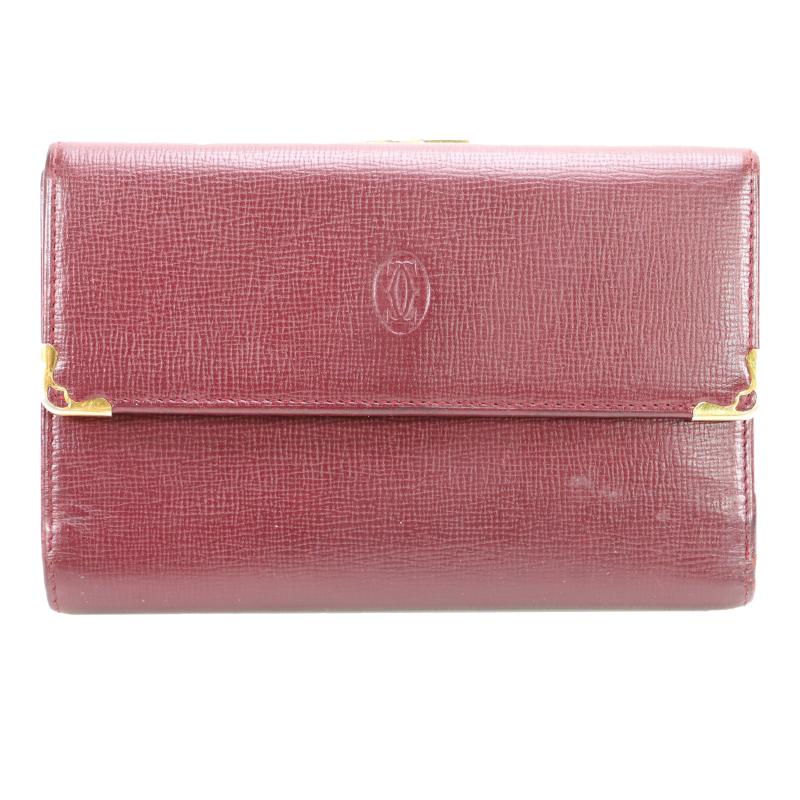 Cartier mast tri-fold purse