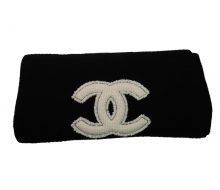 Chanel Coco Mark 100% cashmere muffler