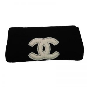 Chanel Coco Mark 100% cashmere muffler